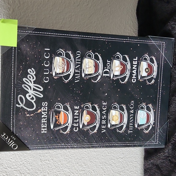 Last Chance! New canvas wall decor Lux coffee ☕️ - Picture 1 of 5